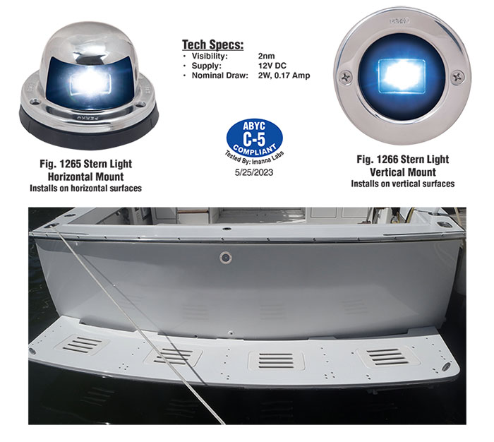 Perko&reg; Launches NEW C5 Compliant Stern Lights